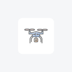 Drones Soaring Beyond Limits Awesome Icon