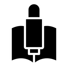 microphone glyph 