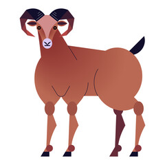 Aries gradient illustration