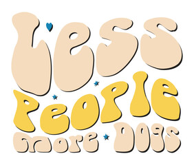 Retro  Dog  Craft Design. T-shirt Design. Illustration