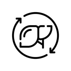 detox line icon