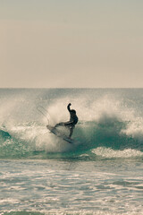 surfing in austrália