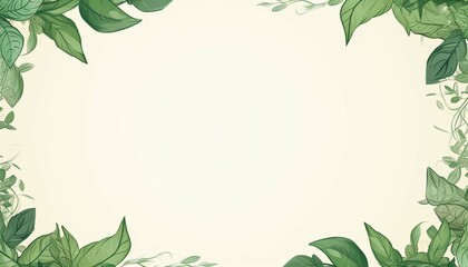 Banner with green leaf in a corner, letter spacing in middle, Nature background, Go green banner