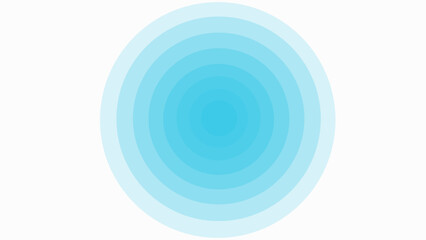Light blue circles and white background