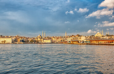 View of Istanbul from Galata Port