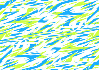 Abstract background with colorful rough and jagged diagonal slash stripe pattern