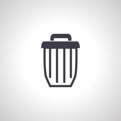 trash can icon. recycle bin icon