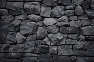 Dark gray rough stone texture background