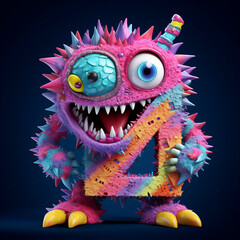  Little Monster Character