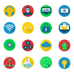 Fototapeta premium EdTech icons