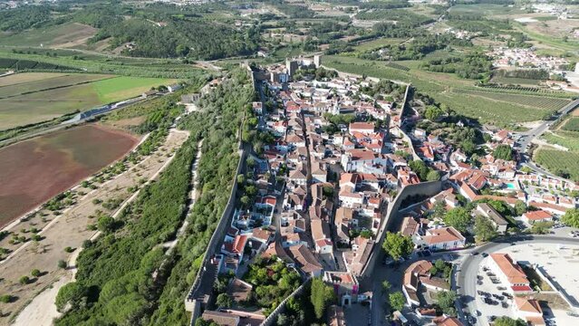 Obidos die Stadt hinter Mauern