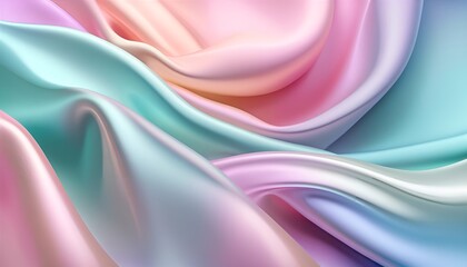 Abstract smooth silk texture