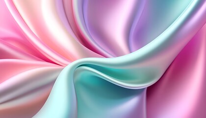 Abstract smooth silk texture