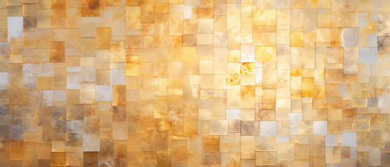 golden tiles background