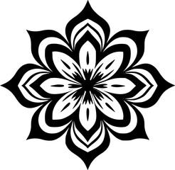 Obraz premium Mandala - Minimalist and Flat Logo - Vector illustration