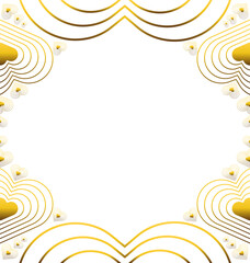 golden love ornament