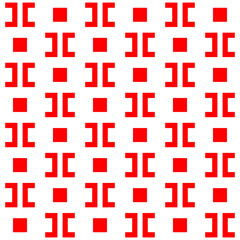 Figures ornament. Seamless pattern. Geometrical backdrop. Shapes background. Geometric wallpaper. Polygons motif. Digital paper. Textile print. Abstract vector.