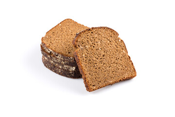 Fototapeta na wymiar sliced of rye bread