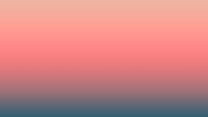 abstract vibrant of peach, salmon and teal solid color gradient background