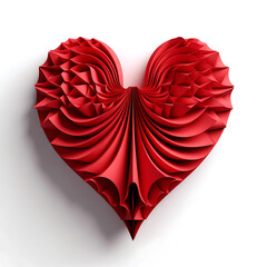  Paper Red Heart