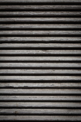 wooden shutters, covering a window or door