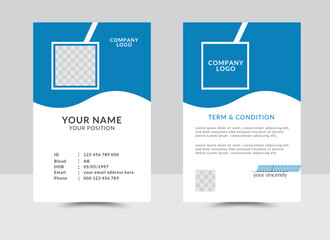 Id card design, id card,id card template