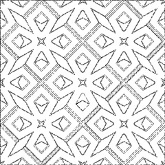 Fototapeta premium White background with black Dashes lines. Plain background with simpe pattern. Black and white color. Abstract background for web page, textures, card, poster, fabric, textile.