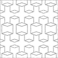 White background with black Dashes lines. Plain background with  simpe pattern. Black and white color. Abstract background for web page, textures, card, poster, fabric, textile.