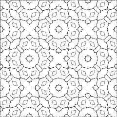 White background with black Dashes lines. Plain background with  simpe pattern. Black and white color. Abstract background for web page, textures, card, poster, fabric, textile.