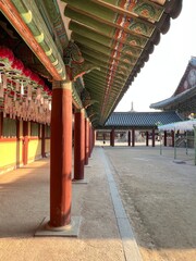 Traditional building in Korea