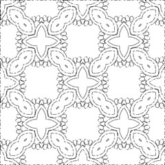 White background with black Dashes lines. Plain background with  simpe pattern. Black and white color. Abstract background for web page, textures, card, poster, fabric, textile.