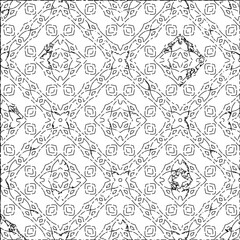 White background with black Dashes lines. Plain background with  simpe pattern. Black and white color. Abstract background for web page, textures, card, poster, fabric, textile.