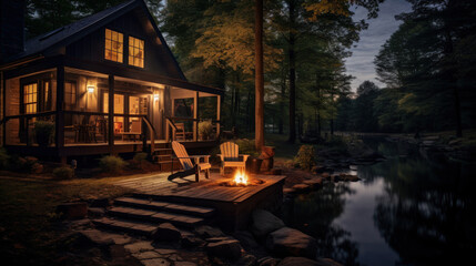 Luxury Cabin - Home in the Mountains