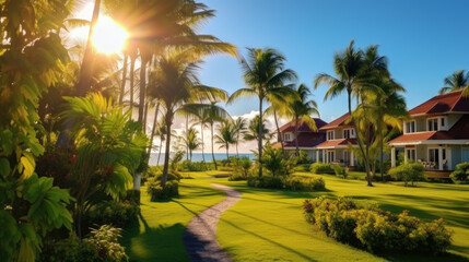 Fototapeta premium Houses we dream of