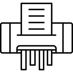 Paper Shredder Icon