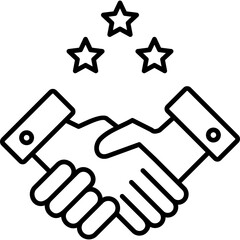 Partnership Handshake Icon