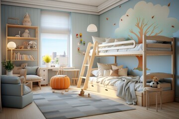Inspiring Spaces for Kids: Another Perspective on a Children's Room Interior