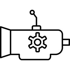 Obraz premium Gearbox Icon