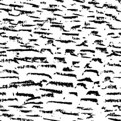 Chalk Hand Drawn Strokes Seamless Pattern