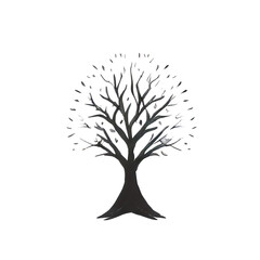 Fototapeta premium Tree of Life Contour : The One