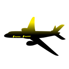 illustration of airplane