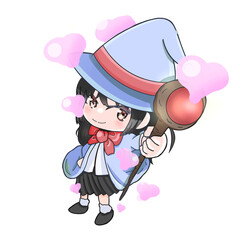 魔法使いの少女