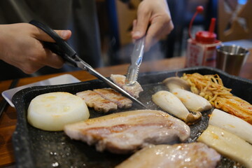 한국의 삼겹살 