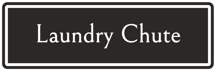 Laundry room sign and labels