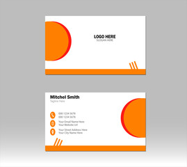 Modern business card design. Professional Business card design and modern visiting card. Creative business card design. 
