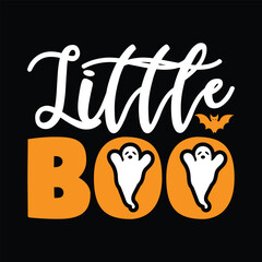 Little Boo,  New Halloween SVG Design Vector File.