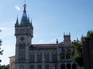 Fototapeta premium Townscape in Sintra Portugal daytime