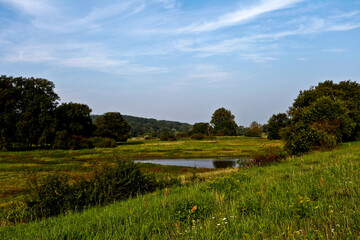 Landscape of Wendland in Northern Germany