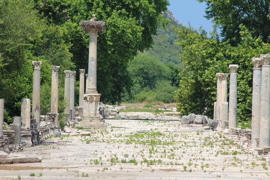 Paisajes y ruinas en Turquia 
