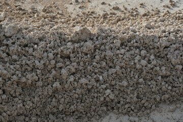 stones in the sand